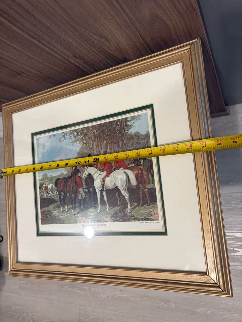 Framed Equestrian Print 🐴✨